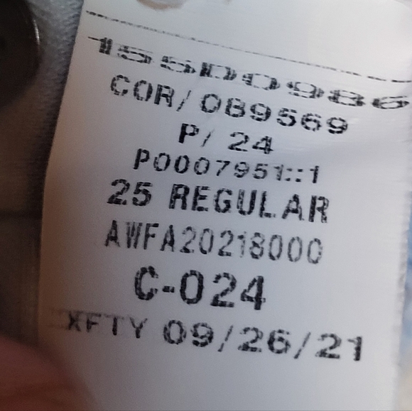 Abercrombie & Fitch Blue 90's Straight Ultra High Rise Jeans Crossover- Size 25 - Picture 7 of 9